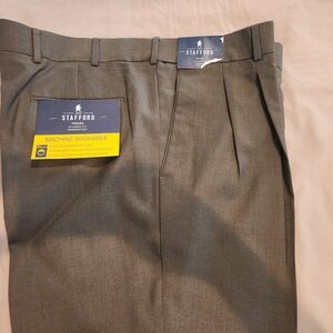 Stafford Gray Dress Pants